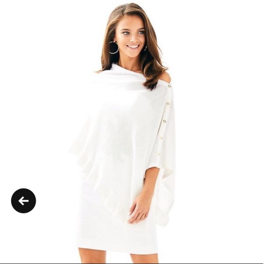 White lilly Pulitzer valiente wrap NWT